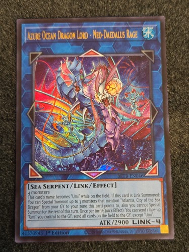 Yugioh azure ocean dragon - azure,