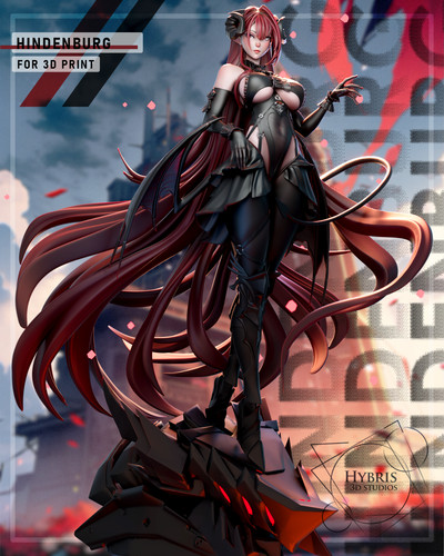 Hindenburg azur lane fan - 1:8,