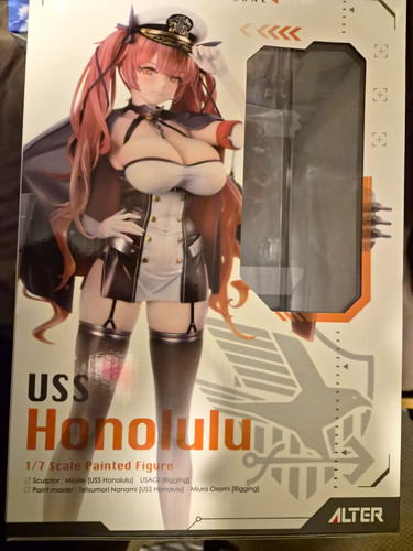 Alter azur lane uss - azur, honolulu