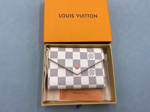 Victorine wallet damier azur - victorine,