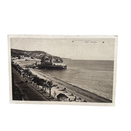 Cartolina postale nizza - postale,