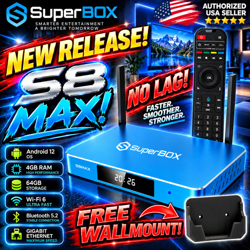 New superbox s8 max - 🔥🔥,